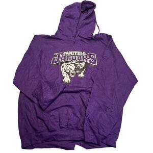 Janitell Jaguars Purple Pullover Sweatshirt Hoodie Size XL